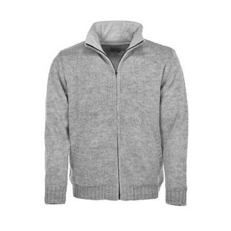 Pure Wool Herenvest Pascal MNL-1703 Lichtgrijs