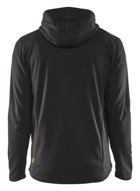 Blåkläder Hoodie met hele rits 35402526 Zwart