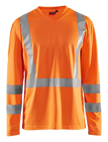 Blåkläder UV-T-Shirt lange mouw High-Vis 33831011 High-Vis Oranje