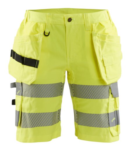 Blåkläder Dames High-Vis short met stretch 71861811 High-Vis Geel