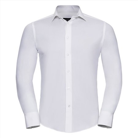 Russell Men LSL Fitted Stretch Shirt
