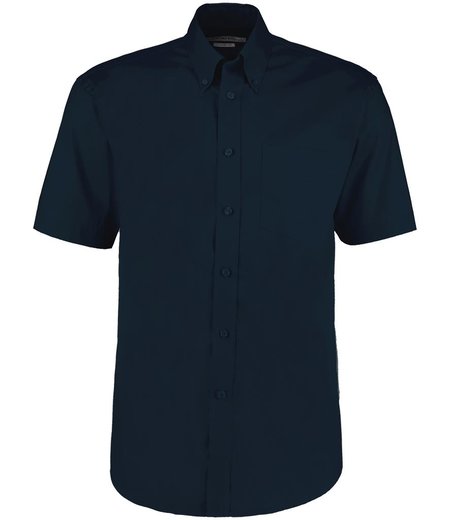 Kustom Kit - Premium Short Sleeve Classic Fit Oxford Shirt