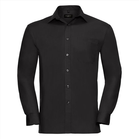 Russell Men LSL Clas. Pure Cotton Poplin Shirt