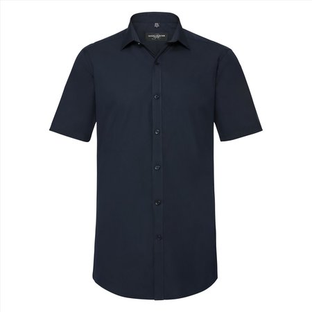 Russell Men SS Fitted Ultimate Stretch Shirt