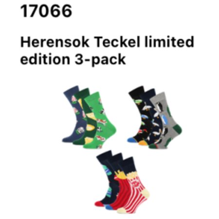 Herensok Teckel Limited Edition 3-pack 17066
