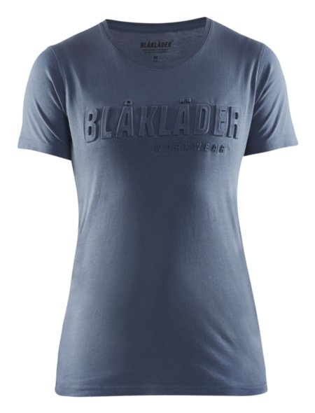Blåkläder Dames T-Shirt 3D 34311042 Gevoelloos Blauw/Limited Edition