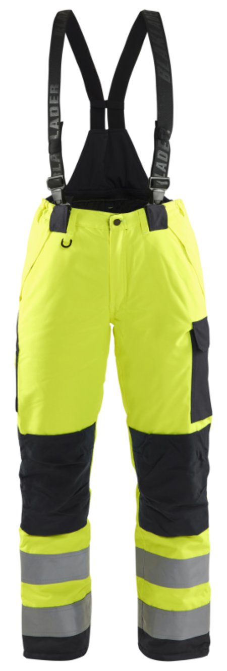 Blåkläder Dames Winterwerkbroek High-Vis 78851977 High-Vis Geel/Zwart