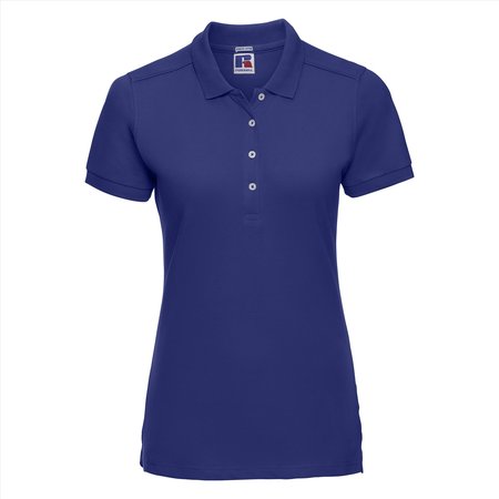 Russell Ladies Fitted Stretch Polo