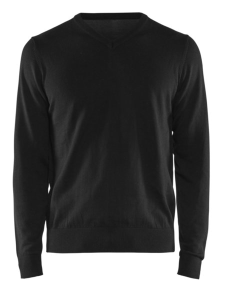 Blåkläder Gebreide pullover 35902122 Zwart