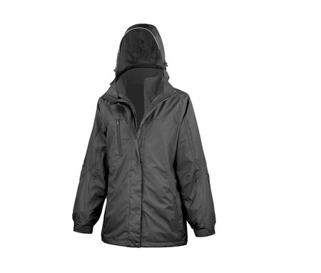 RESULT - WOMENS 3-IN-1 JOURNEY JACKET WITH SOFTSHELL INNER