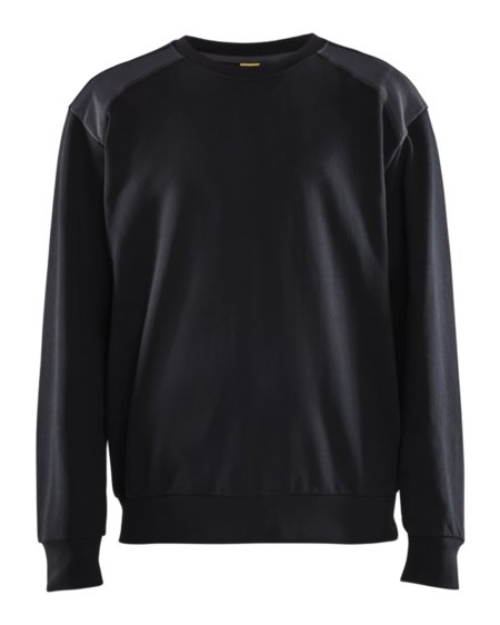 Blåkläder Sweatshirt bicolour 35801158 Zwart/Medium grijs