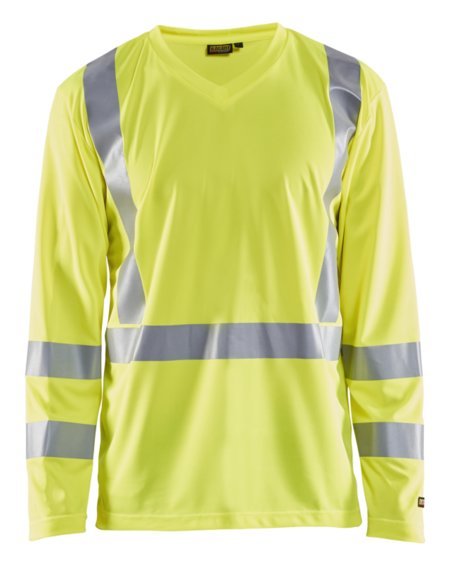 Blåkläder UV-T-Shirt lange mouw High-Vis 33831011 High-Vis Geel