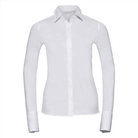 Russell Ladies LSL Fitted Ultimate Stretch Shirt