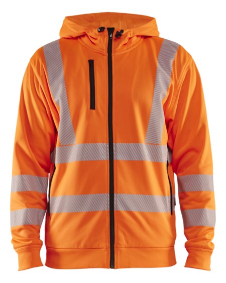 Blåkläder High-Vis Hoodie met rits 35652538 High-Vis Oranje