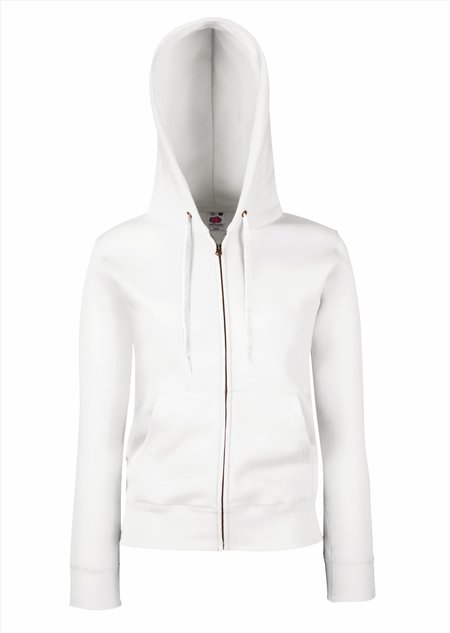 Fruit of the Loom Lady-Fit Premium Hooded Sweat Jacket