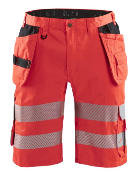 Blåkläder Short met stretch High-Vis 15861811 High-Vis Rood