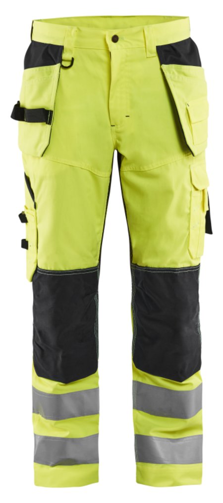 Blåkläder Werkbroek High-Vis met ventilatie 15651811 High-Vis Geel/Zwart