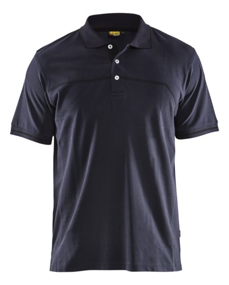Blåkläder Poloshirt 33891050 Donker marineblauw/Zwart