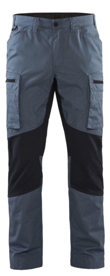 Blåkläder Service werkbroek met stretch 14591845 Gevoelloos blauw/Donkerblauw